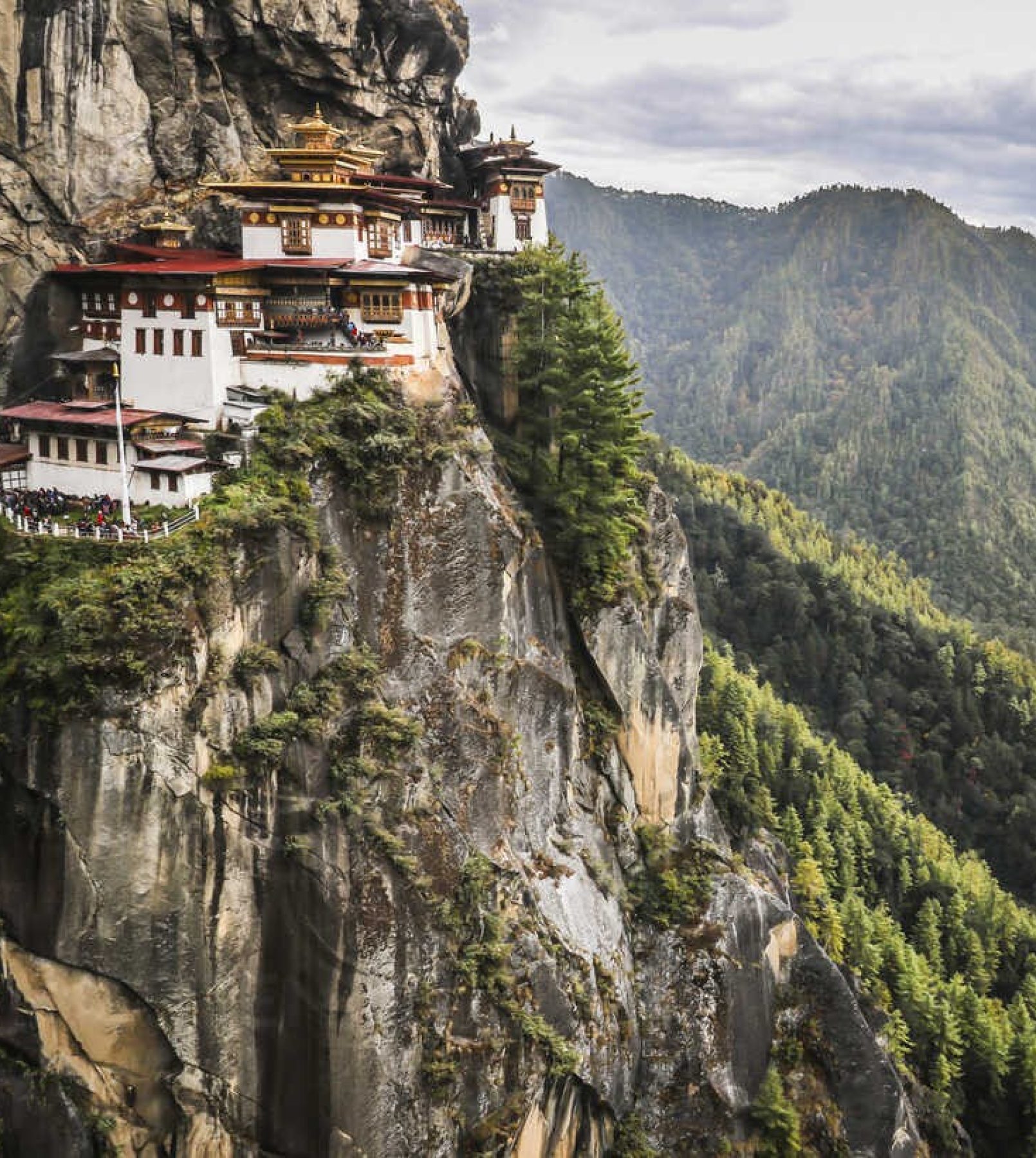 Paro Taktsang, the Tiger's Nest Monastery in Bhutan